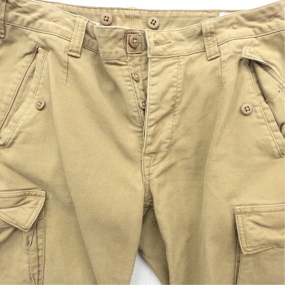 Polo Ralph Lauren Military Crew Utility Chino Pant Tan Men's 34 32 - Picture 4 of 9
